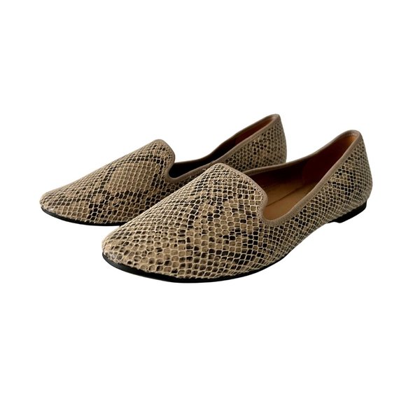 H&M Shoes - H&M snakeskin print flats. Size 8.5